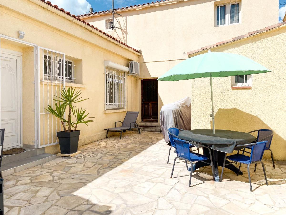 Chambre Climatisee Lit Double - Proche Tram & Centre Montpellier Bagian luar foto